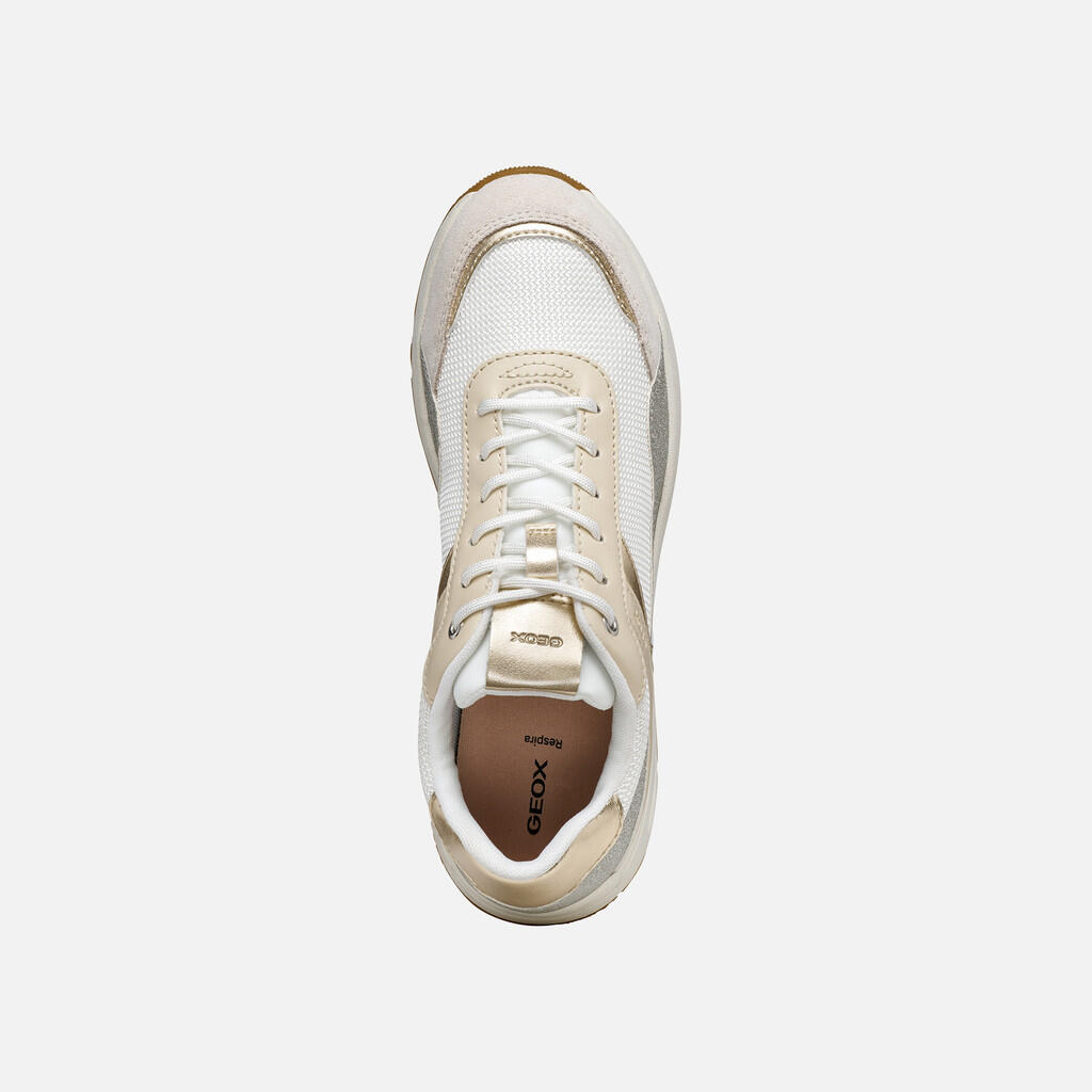 Baskets Femme BULMYA WOMAN Blanc Cassé/Blanc 6/7