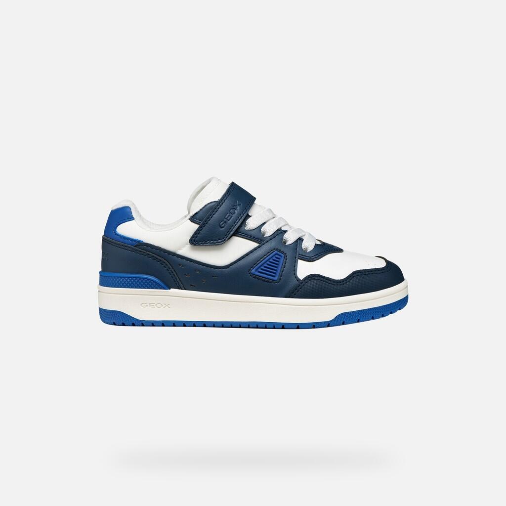 Baskets Garçon J WASHIBA BOY Bleu Marine/Blanc 2/7