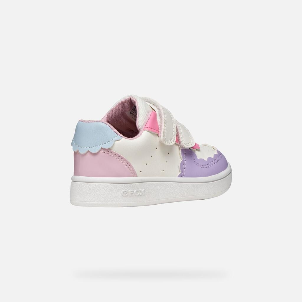 Baskets Bébé Fille ECLYPER BABY GIRL Blanc/Lilas Clair 6/7