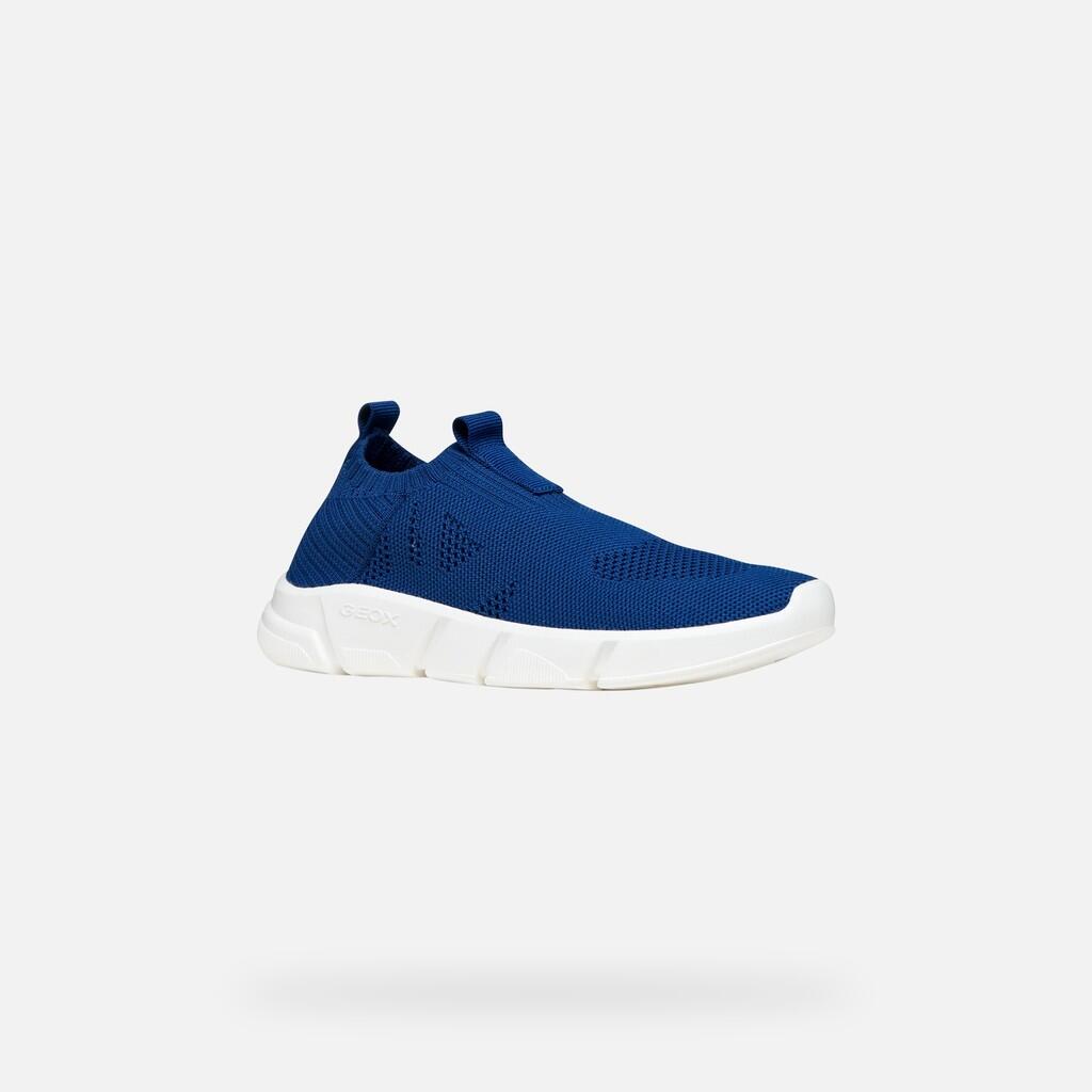 Baskets Garçon J ARIL BOY Bleu Aviateur Foncé 4/7