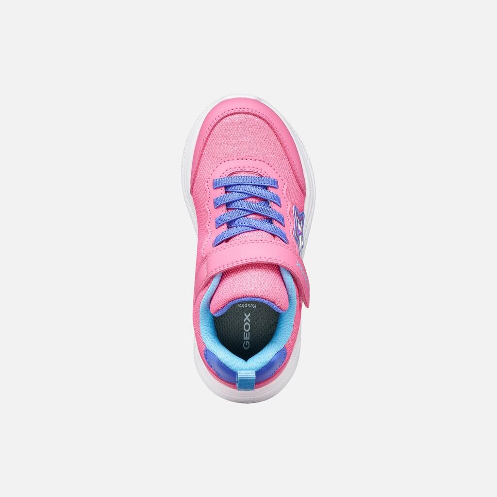 Baskets Fille J SPRINTYE GIRL Rose/Indigo 7/7