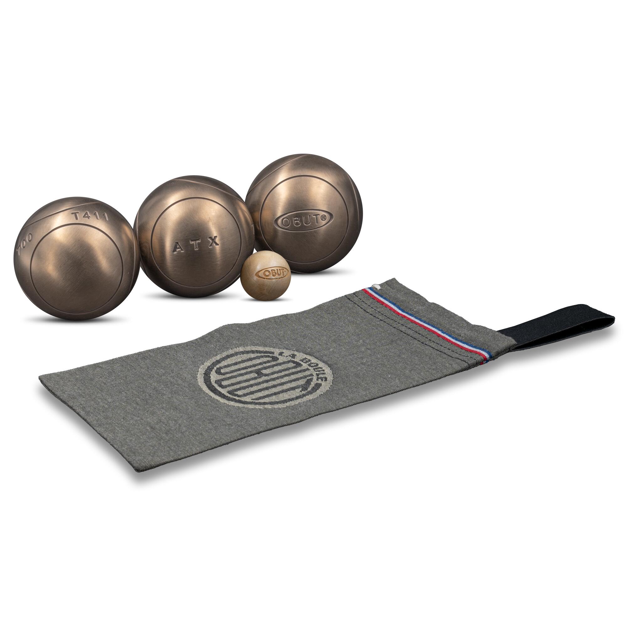 Boules de Pétanque ATX Striée - OBUT 3/5