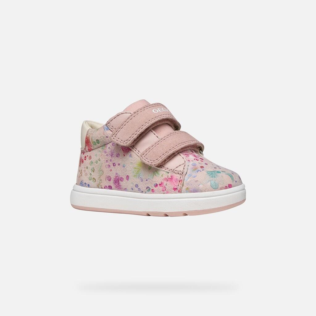 Premiers Pas Bébé Fille B BIGLIA GIRL Rose Clair/Multicolore 4/7