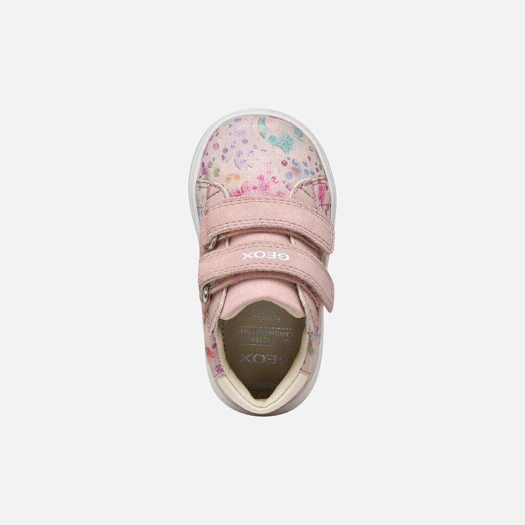 Premiers Pas Bébé Fille B BIGLIA GIRL Rose Clair/Multicolore 7/7