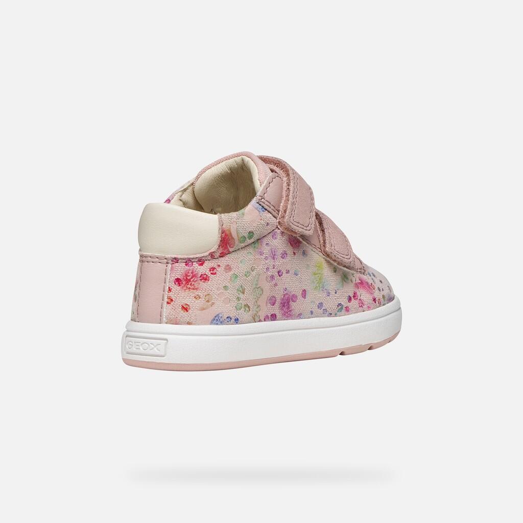 Premiers Pas Bébé Fille B BIGLIA GIRL Rose Clair/Multicolore 6/7