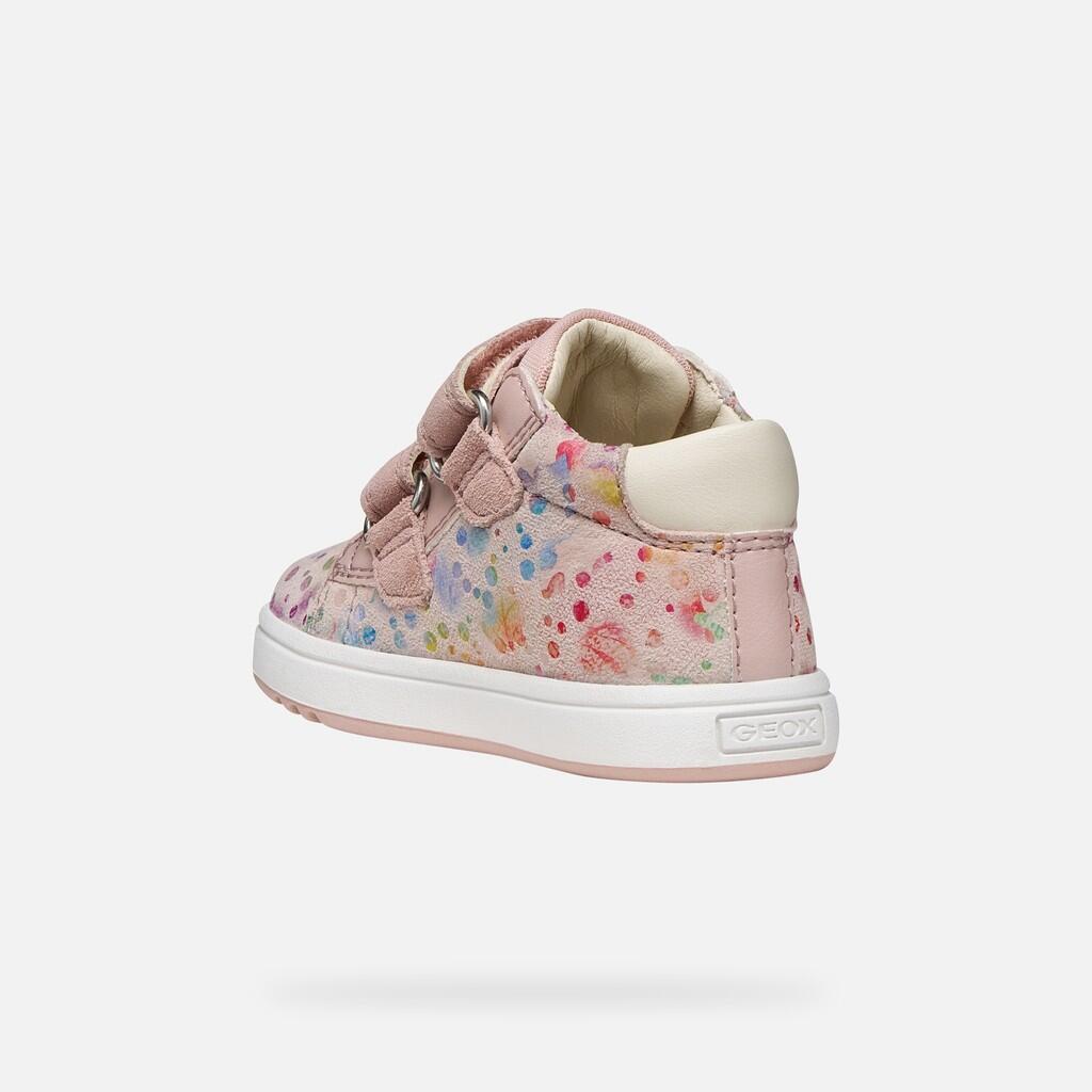 Premiers Pas Bébé Fille B BIGLIA GIRL Rose Clair/Multicolore 5/7