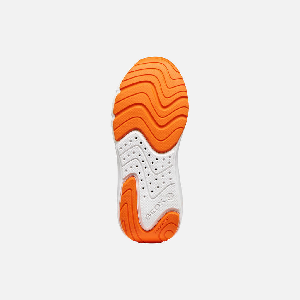 Baskets Garçon J PRO-RAN BOY Bleu Marine/Orange 7/7