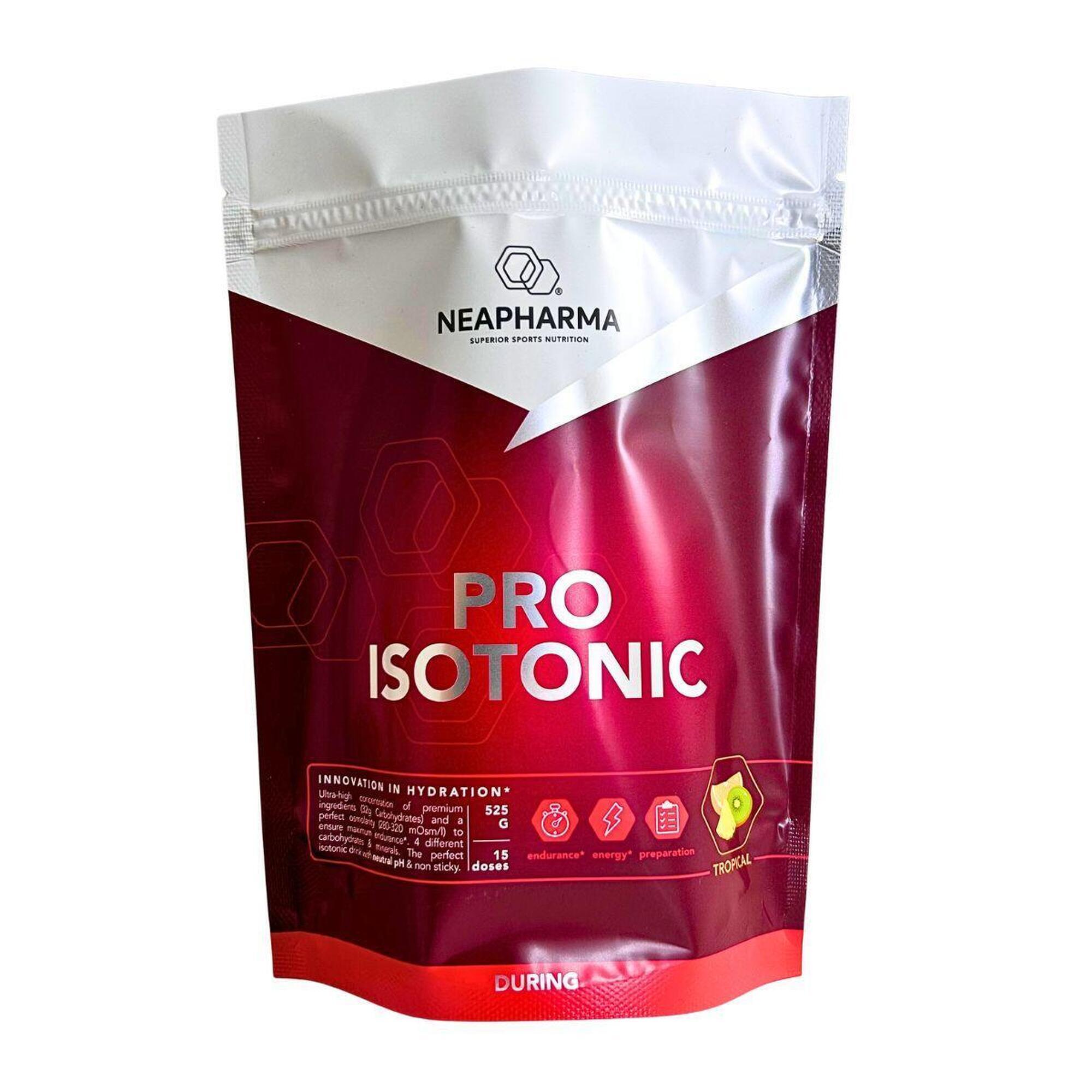Neapharma - Boisson Énergétique Isotonique • Tropical Saveur • 15 Dose - Poudre Isotonique - Decathlon