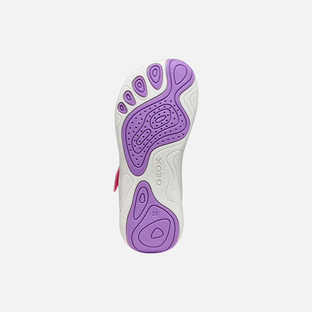 Baskets Fille FOOT-RUN GIRL Rose/Lilas 7/7