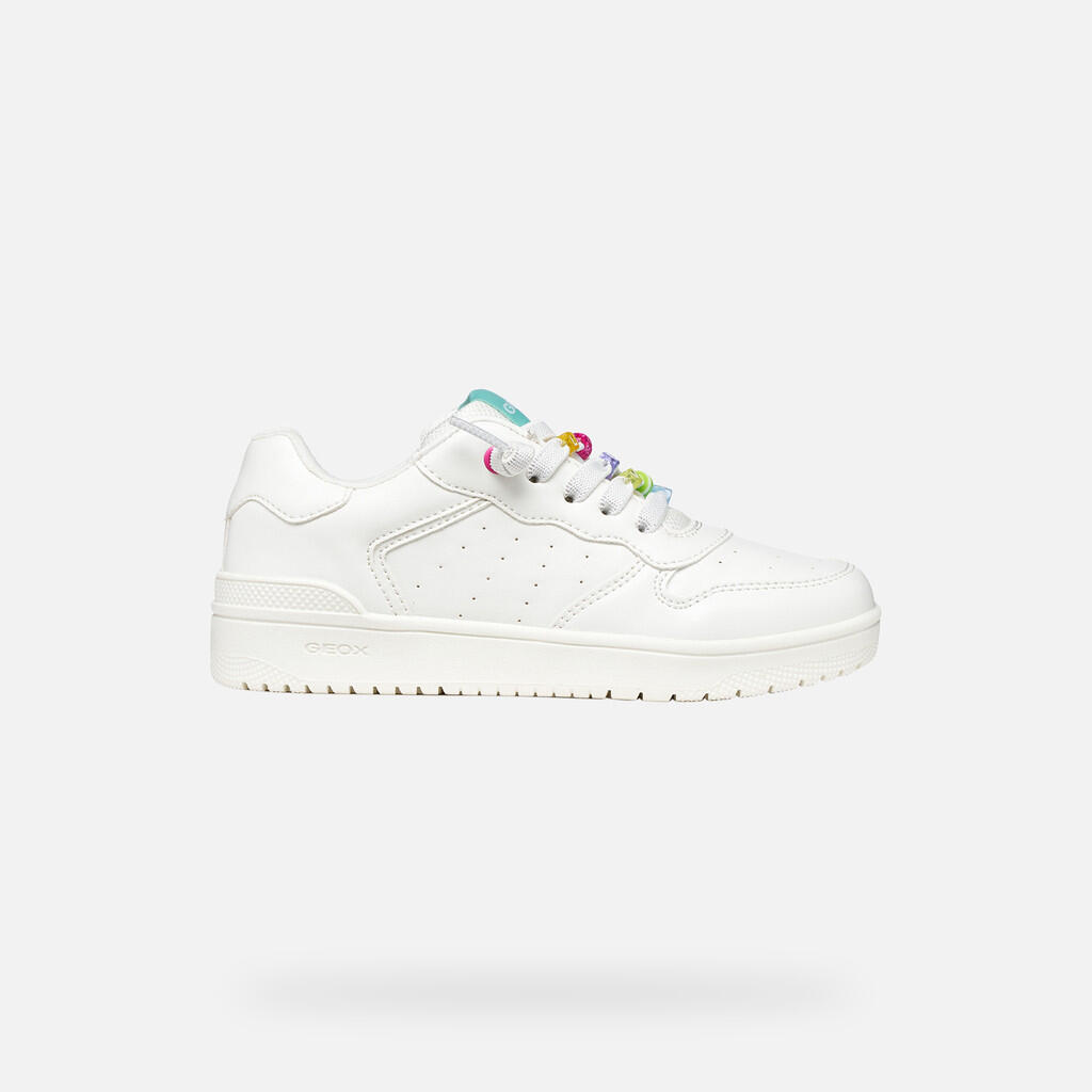 Baskets Fille J WASHIBA GIRL Blanc/Multicolore 2/7