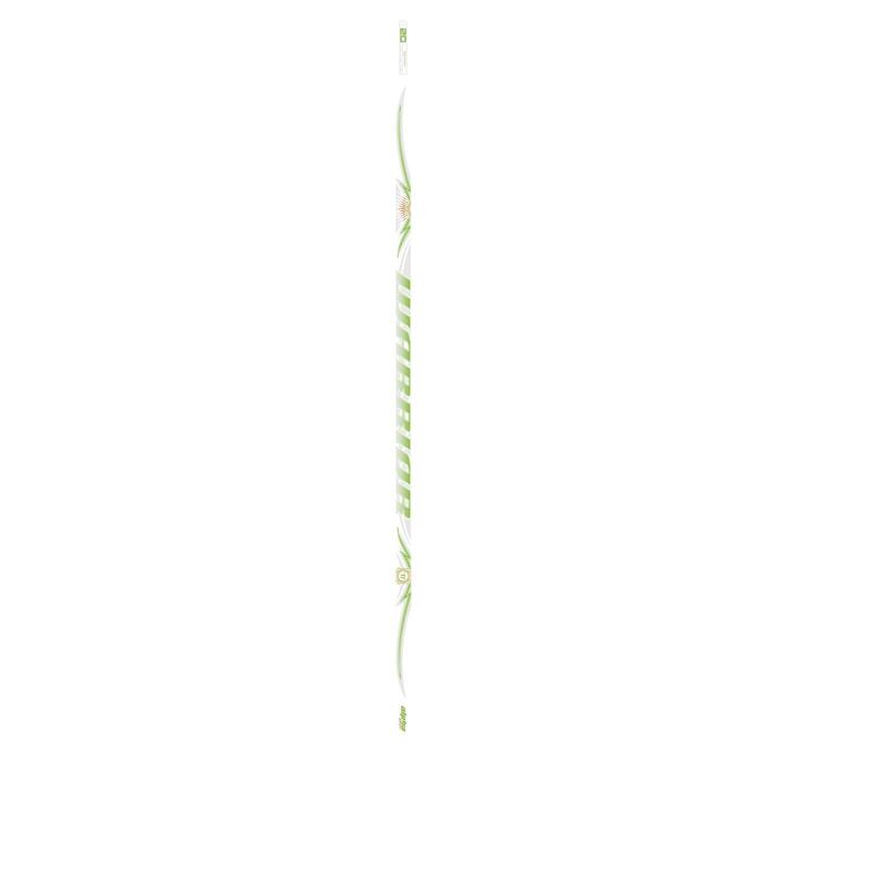 Crosă de hochei Warrior Alpha Deluxe Intermediate, albă