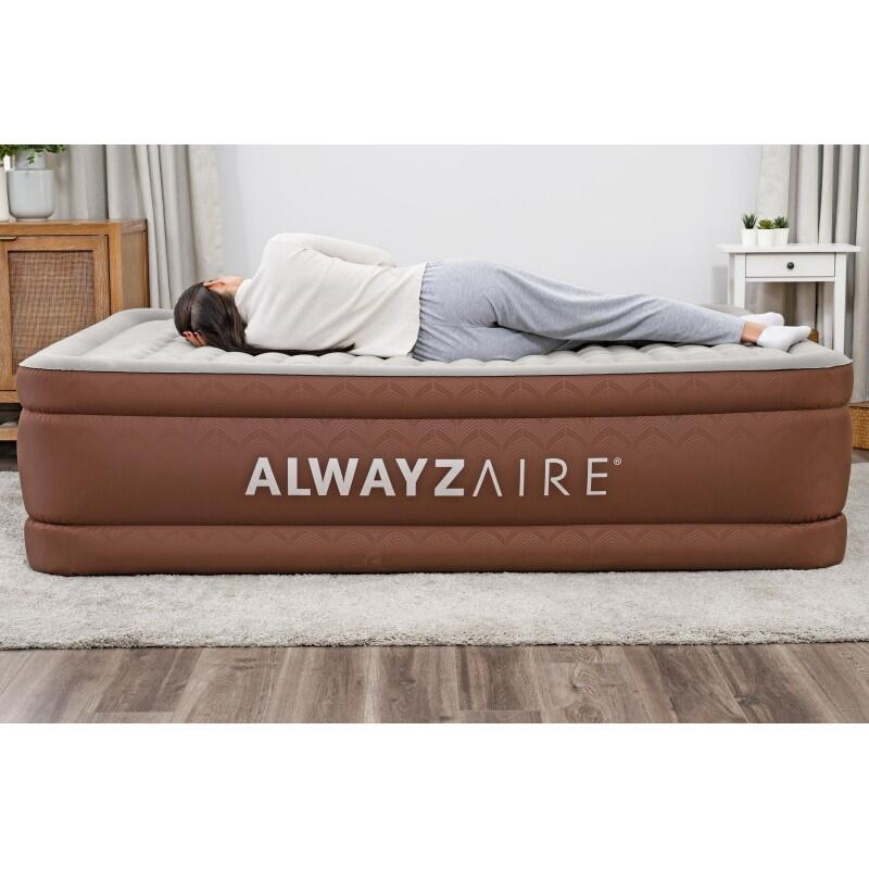 Bestway Lit gonflable 2 places à pompe électrique AlwayzeAire 203 x 152 x 51 cm 3/6