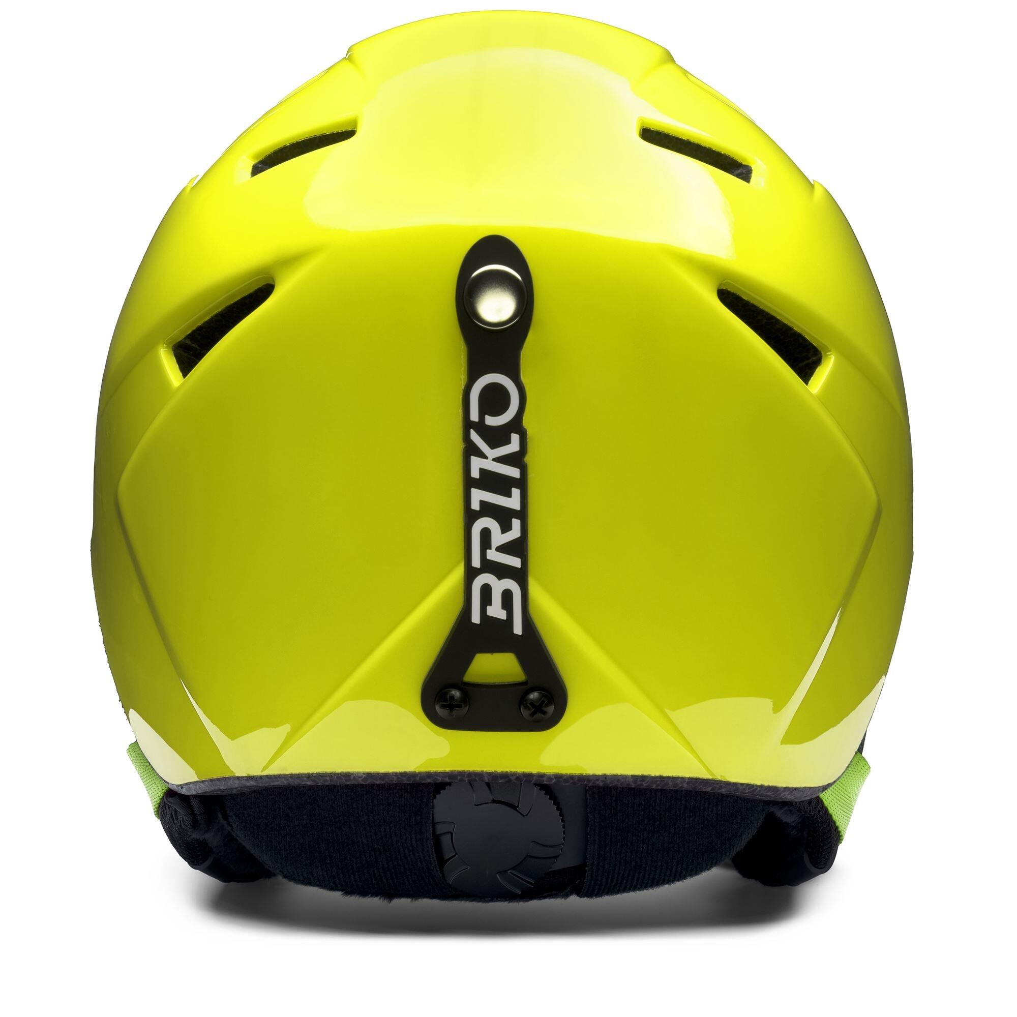 Casco infantil marca Brikocasco, variante verde para esquí 4/6
