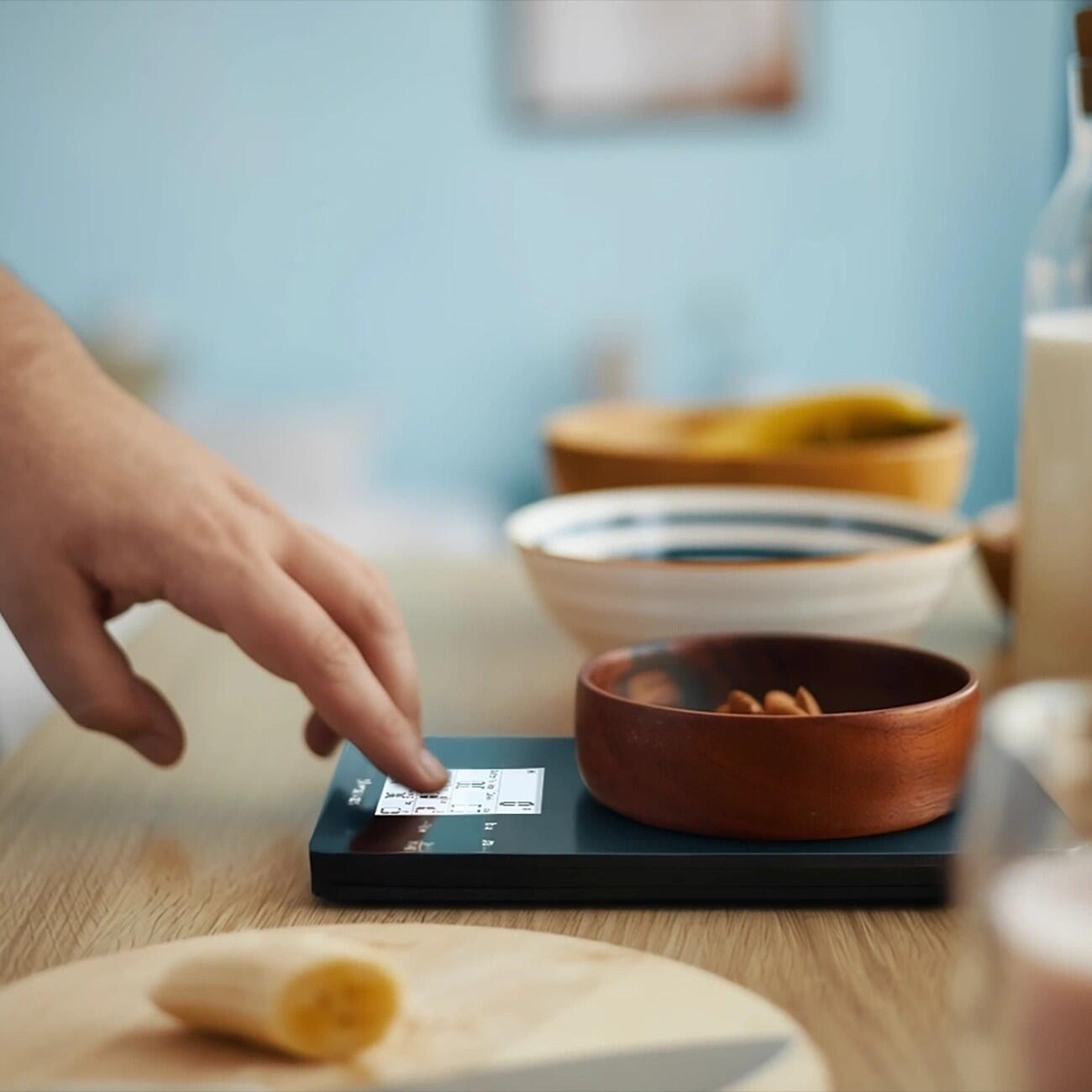 WAGA KUCHENNA BLUETOOTH ANALIZA KALORII DIETETYCZNA LCD 10 KG 6/7