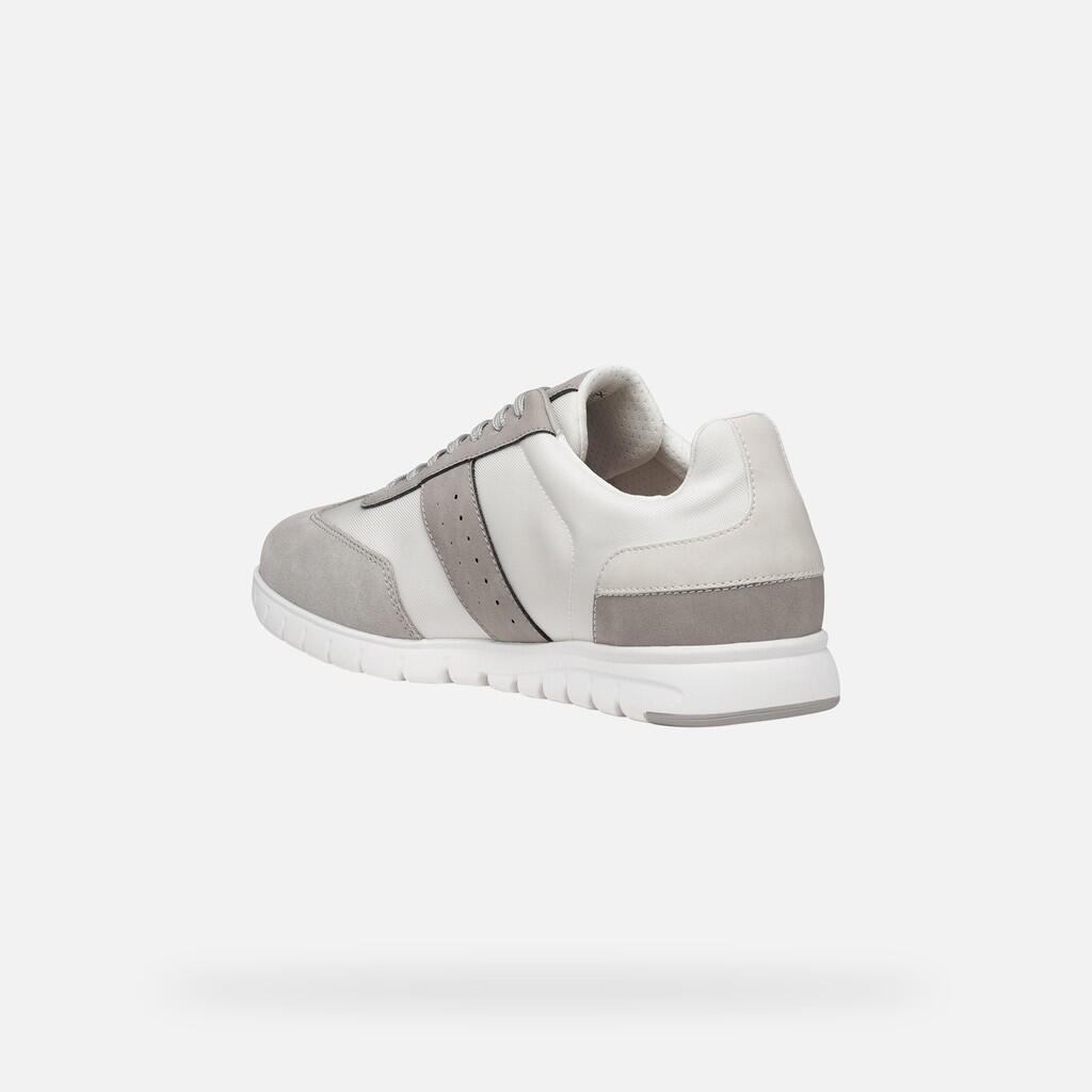 Baskets Homme U FLEXTRIDE ZERO Blanc/Gris Clair 6/7