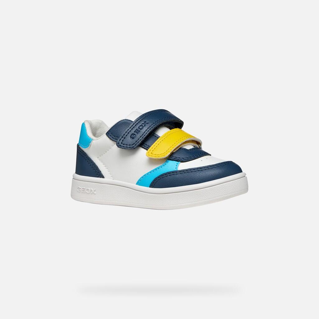 Baskets Bébé Garçon ECLYPER BABY BOY Bleu Marine Clair/Blanc 4/7