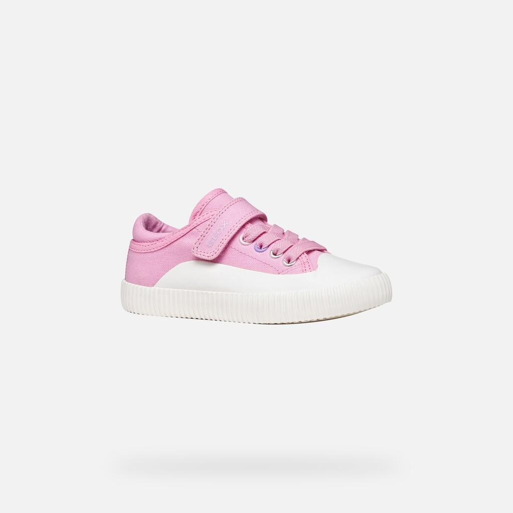 Baskets Fille J TIPPESTE GIRL Rose Foncé 4/7