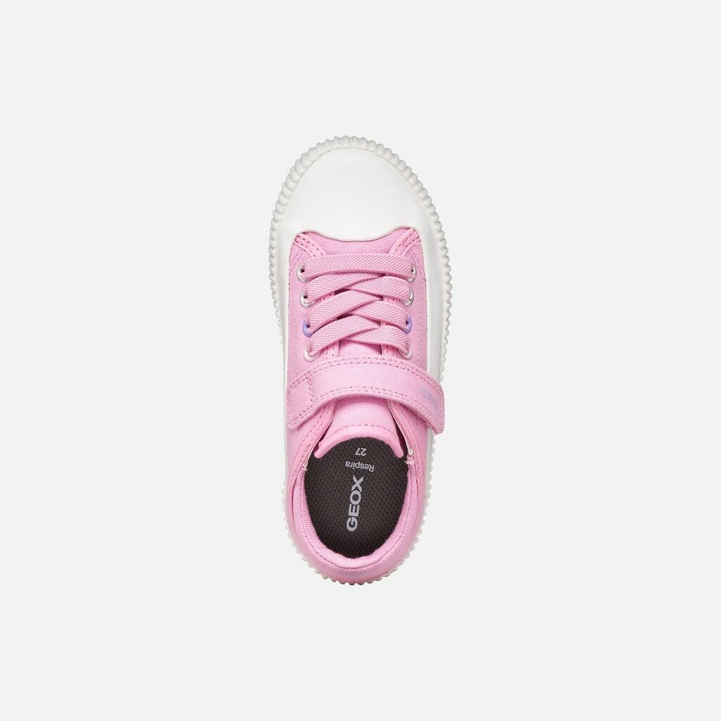 Baskets Fille J TIPPESTE GIRL Rose Foncé 7/7