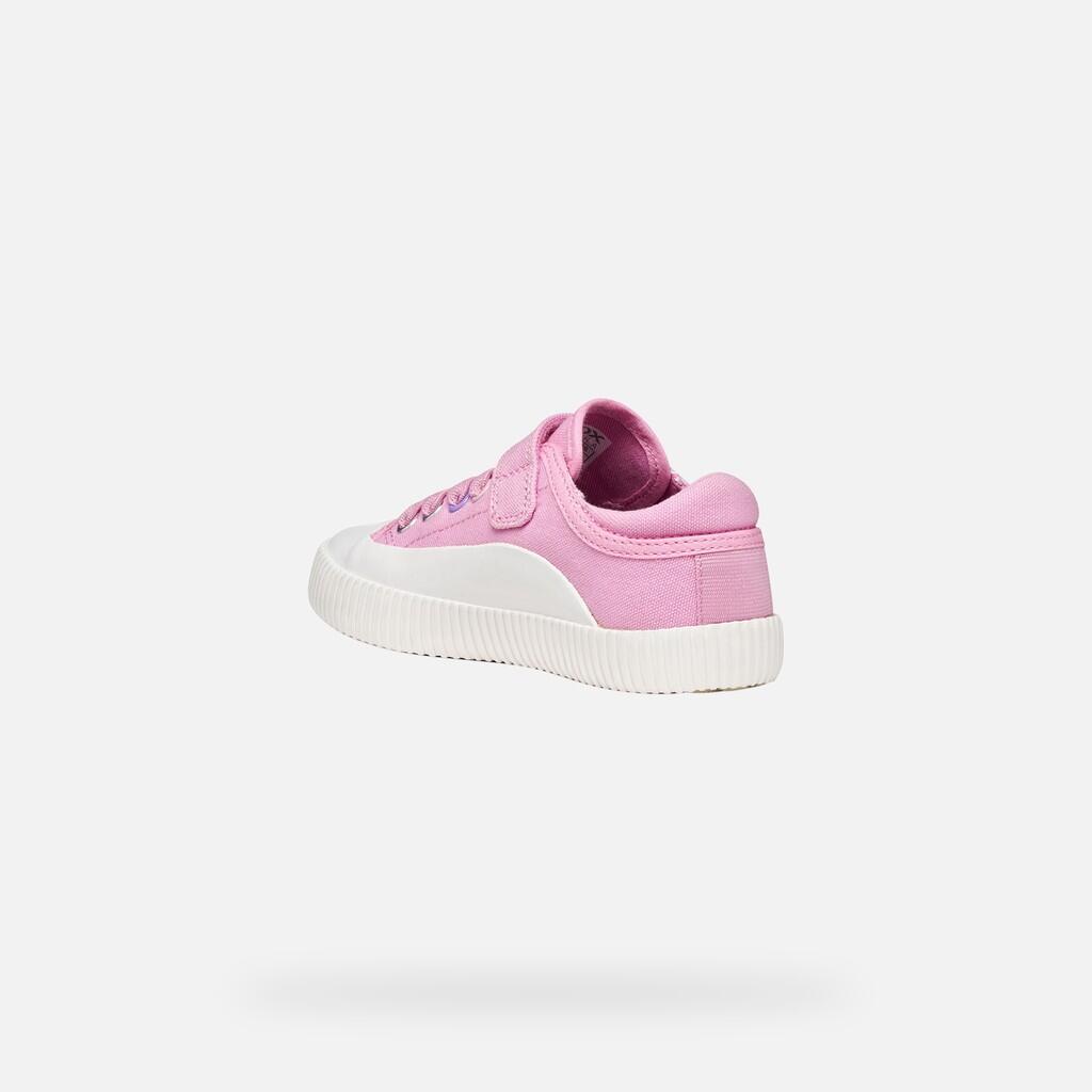 Baskets Fille J TIPPESTE GIRL Rose Foncé 5/7