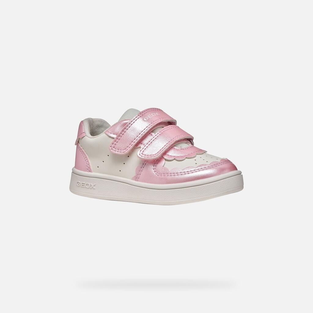 Baskets Bébé Fille ECLYPER BABY GIRL Blanc/Rose Foncé 4/7