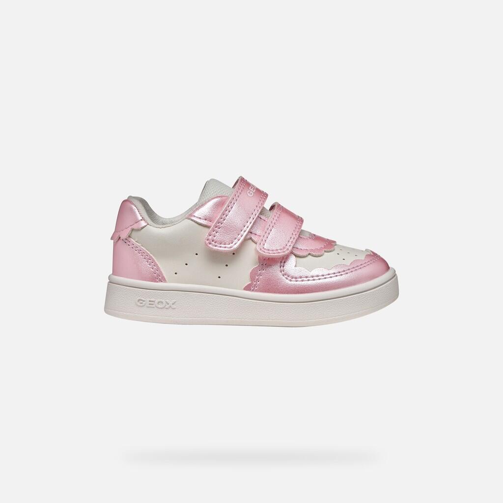 Baskets Bébé Fille ECLYPER BABY GIRL Blanc/Rose Foncé 2/7