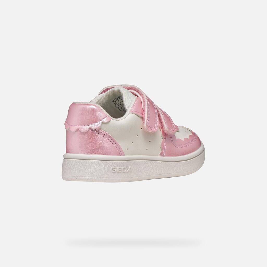 Baskets Bébé Fille ECLYPER BABY GIRL Blanc/Rose Foncé 6/7