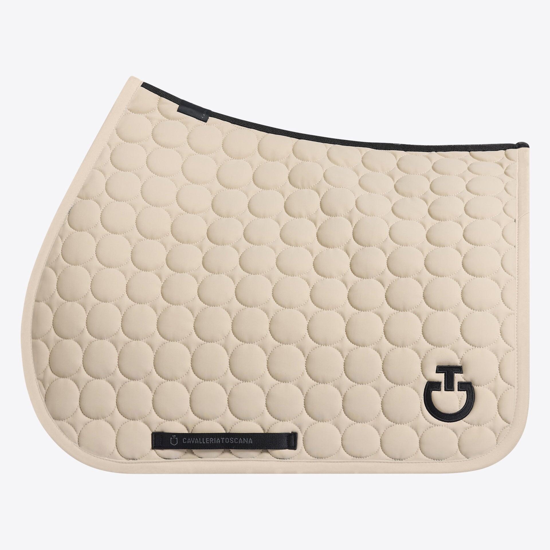 Cavalleria Toscana Zadeldek Circle Quilted Caramel - 5/7