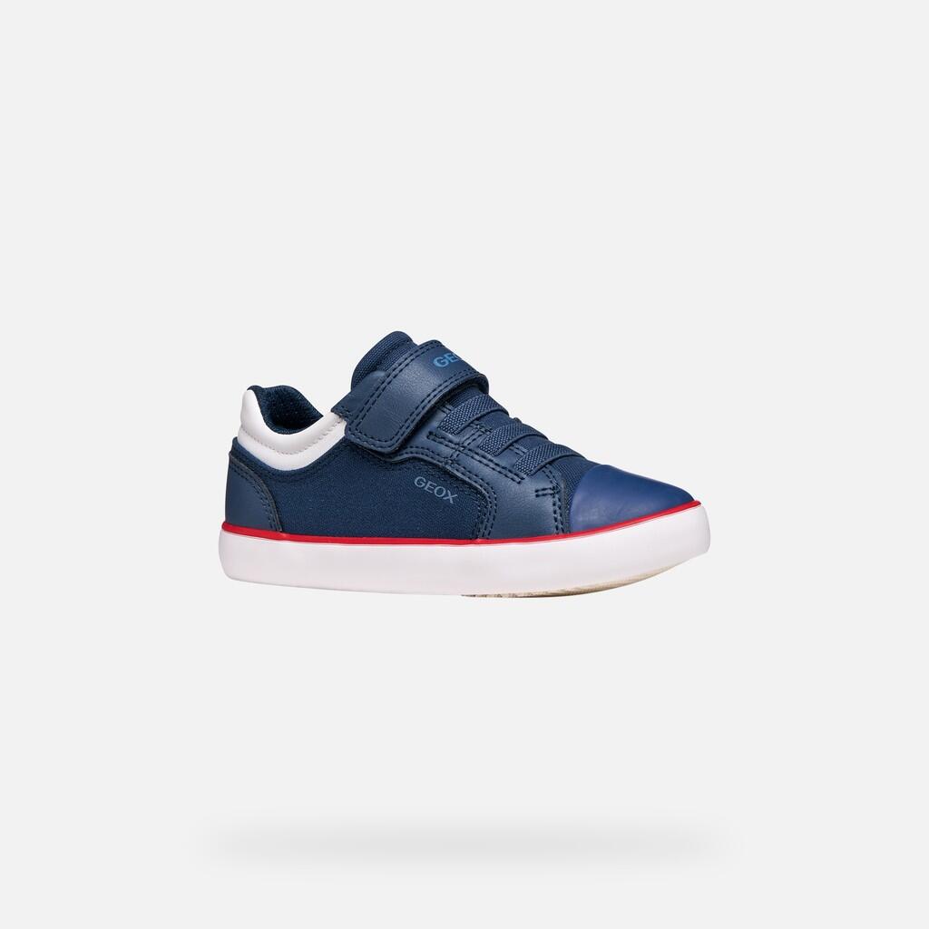 Baskets Garçon GISLI BOY Bleu Marine/Blanc 4/7