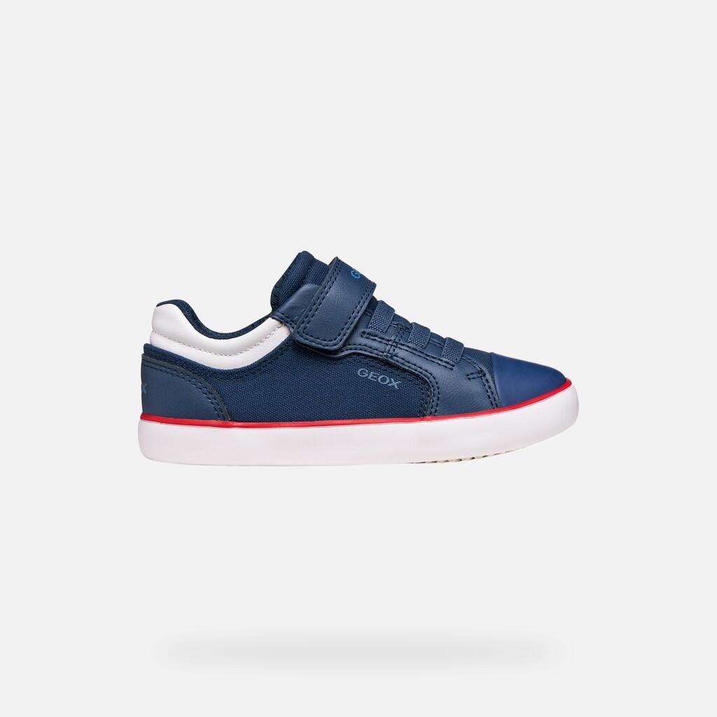 Baskets Garçon GISLI BOY Bleu Marine/Blanc 2/7