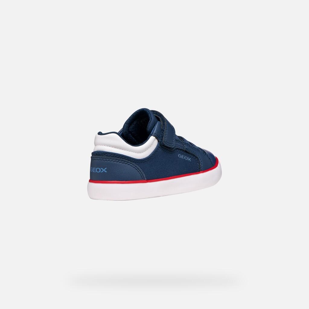Baskets Garçon GISLI BOY Bleu Marine/Blanc 6/7