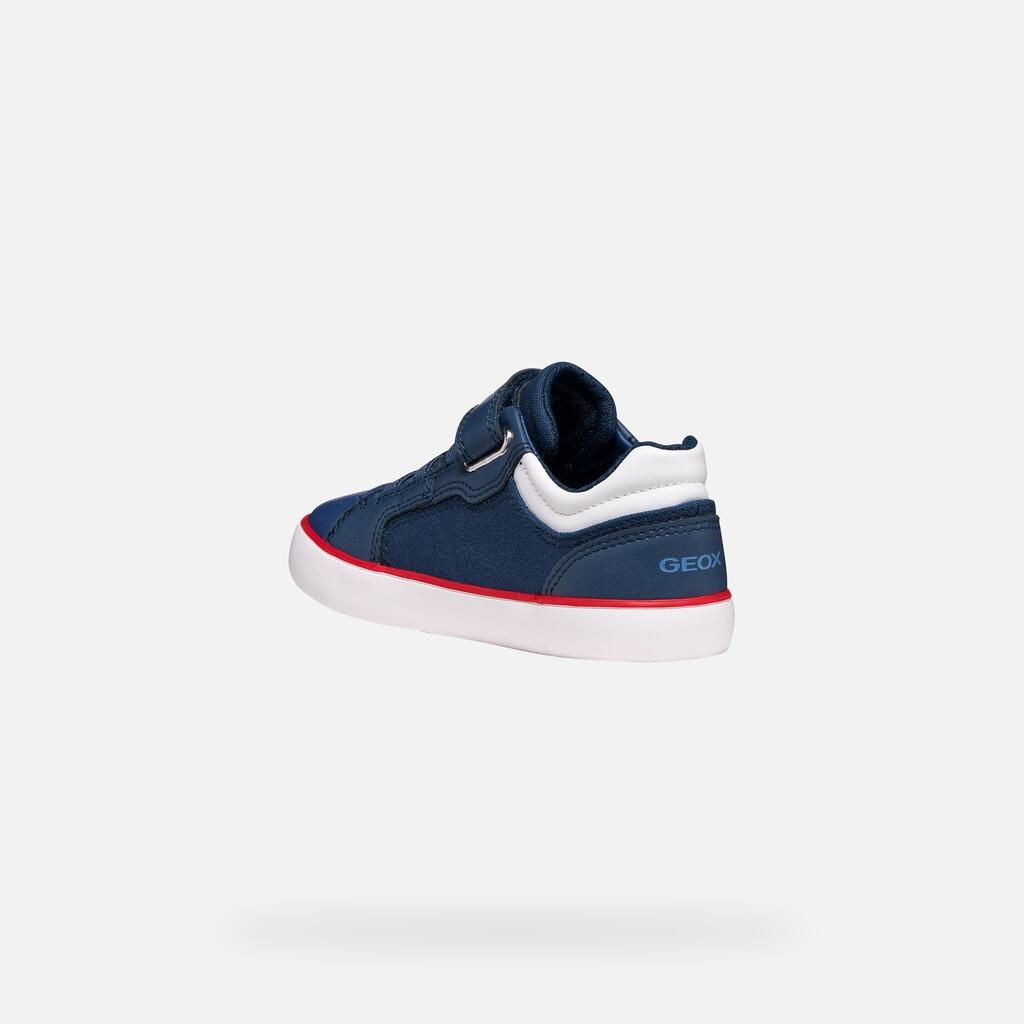 Baskets Garçon GISLI BOY Bleu Marine/Blanc 5/7