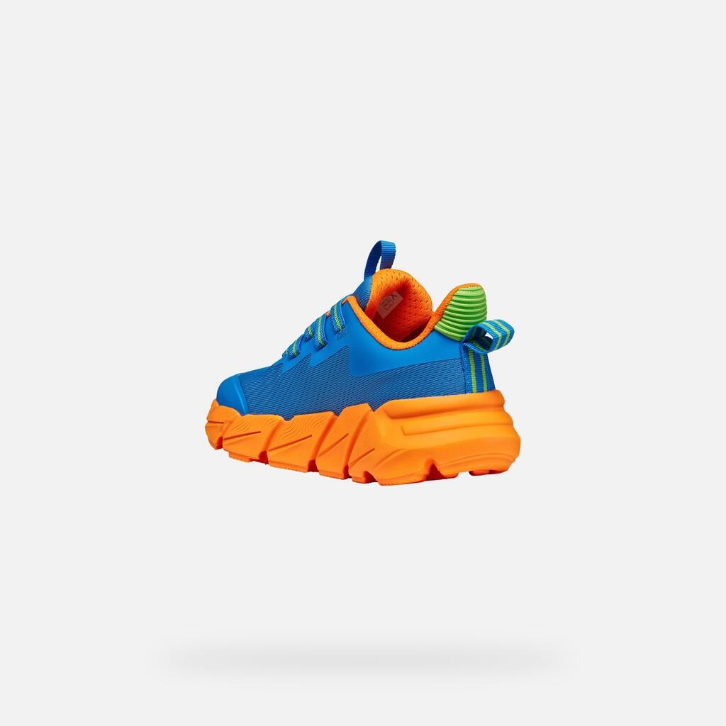 Baskets Garçon FLEXYPER FAST BOY Bleu Clair/Orange 5/7