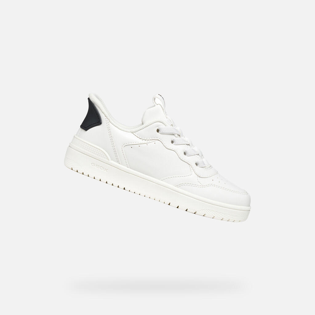 Baskets Garçon WASHIBA FAST IN BOY Blanc/Noir 1/7