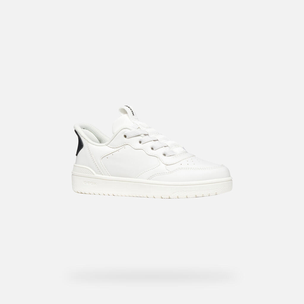 Baskets Garçon WASHIBA FAST IN BOY Blanc/Noir 3/7