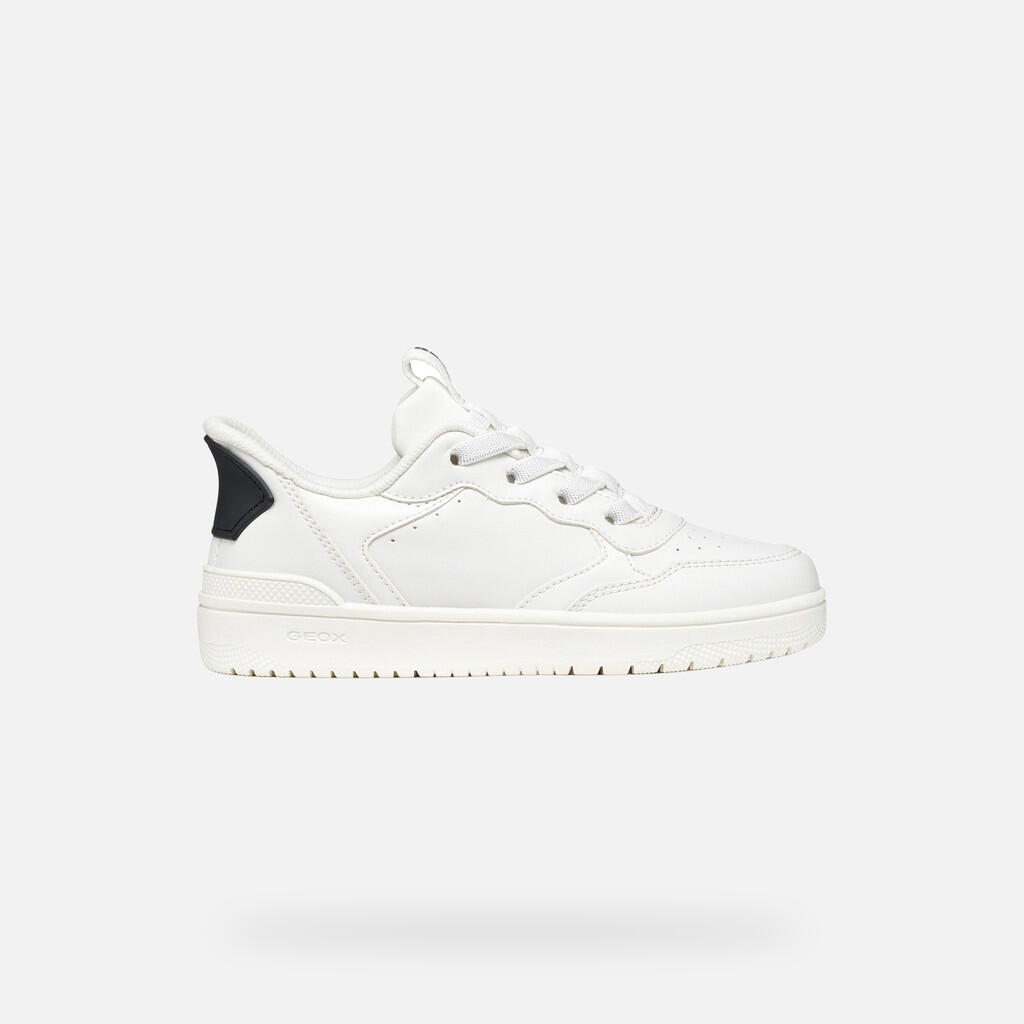 Baskets Garçon WASHIBA FAST IN BOY Blanc/Noir 2/7