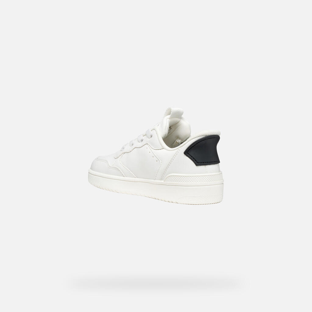 Baskets Garçon WASHIBA FAST IN BOY Blanc/Noir 4/7