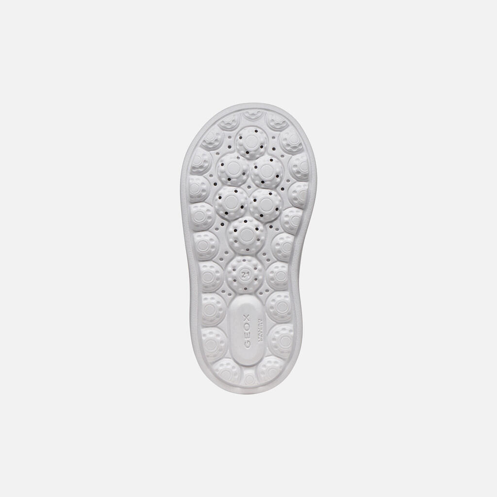 Baskets Bébé Garçon B MINICUB BOY Blanc 7/7