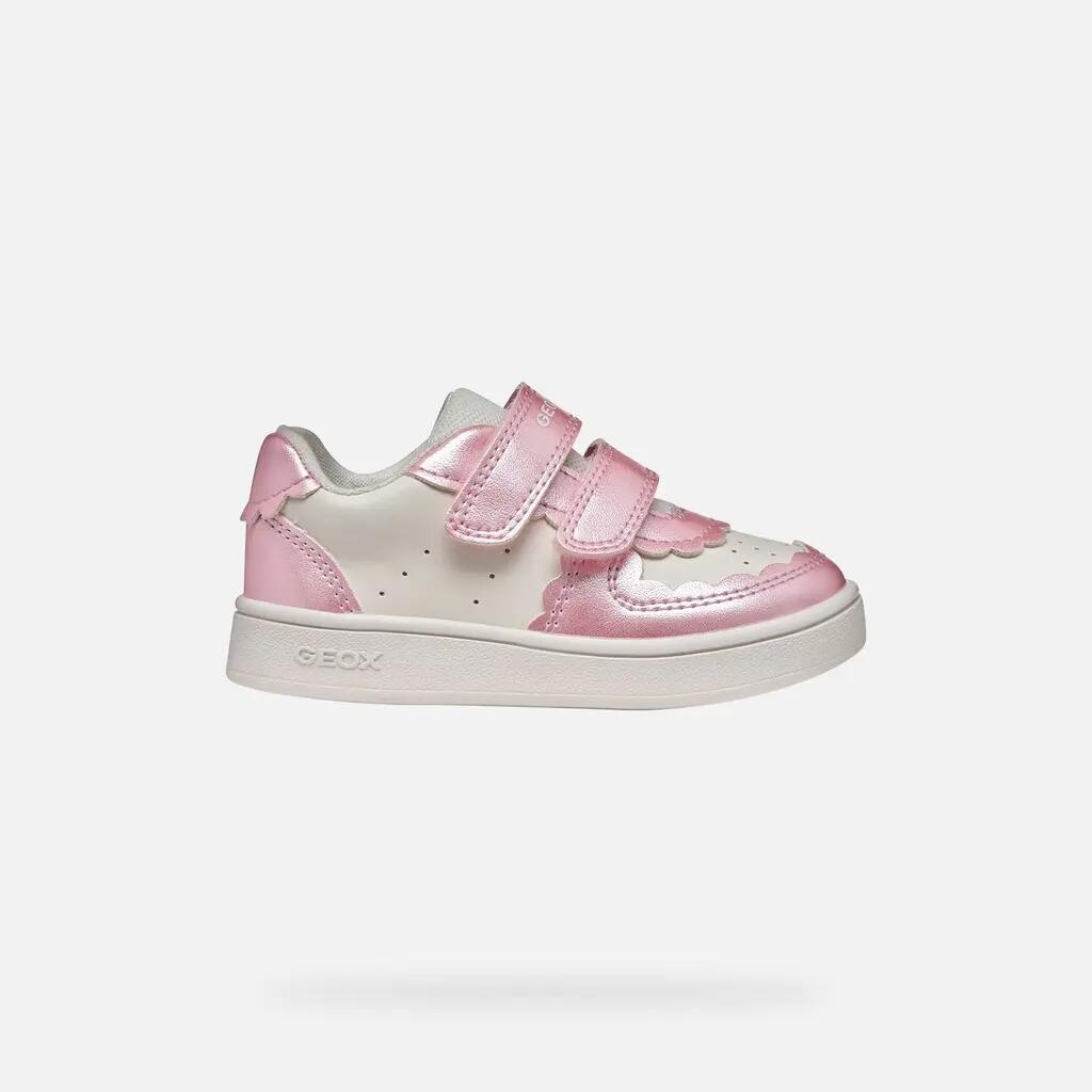 Baskets Bébé Fille ECLYPER BABY GIRL Blanc/Rose Foncé 2/7