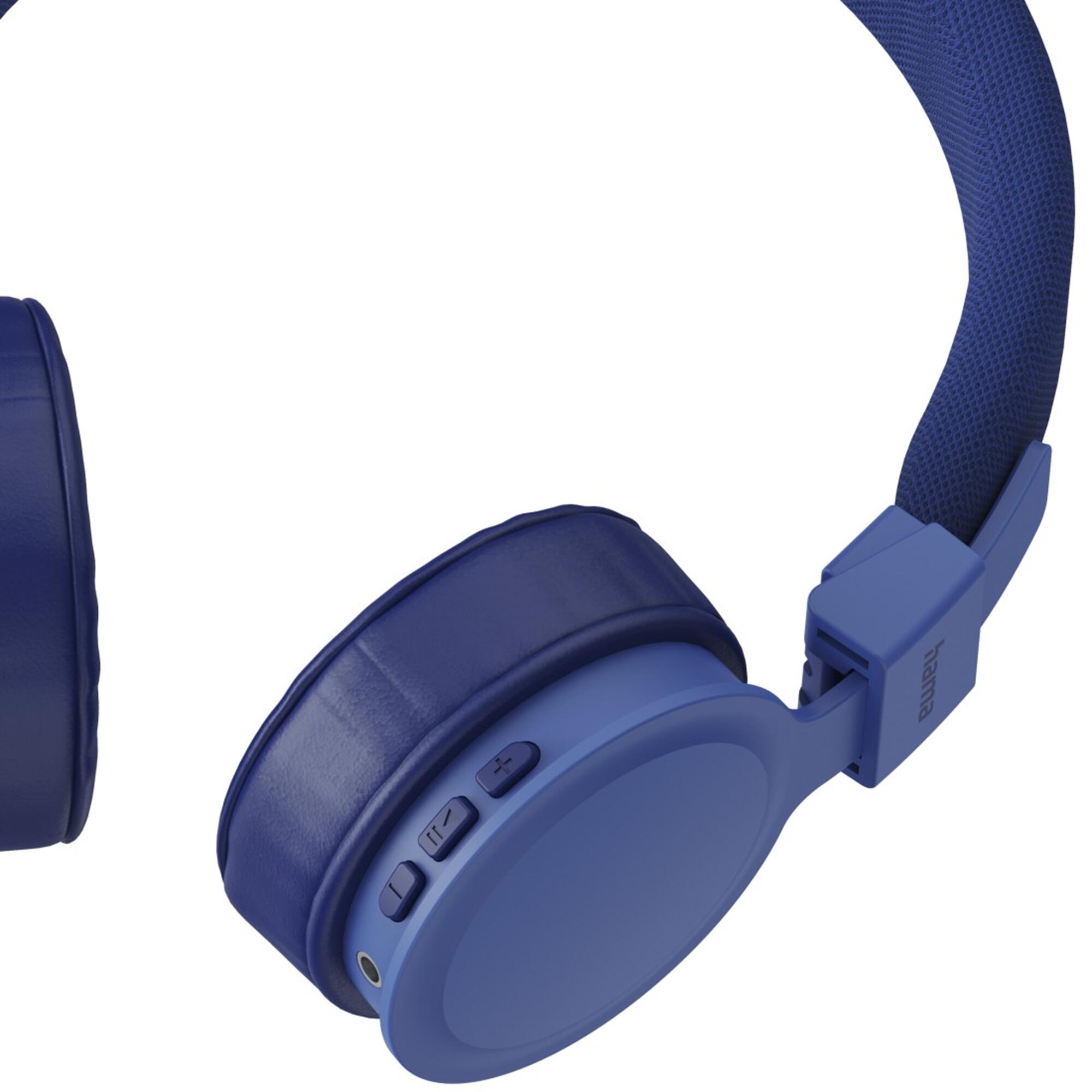 HAMA Bluetooth®-Kopfhörer Freedom Lit III, On-Ear, Blau 4/5