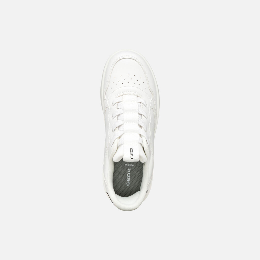 Baskets Garçon WASHIBA FAST IN BOY Blanc/Noir 6/7