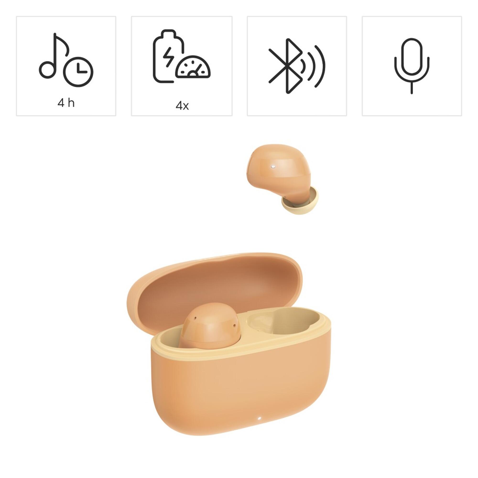 HAMA Bluetooth®-Kopfhörer Freedom Buddy II, TWS Earbuds, Orange 2/6