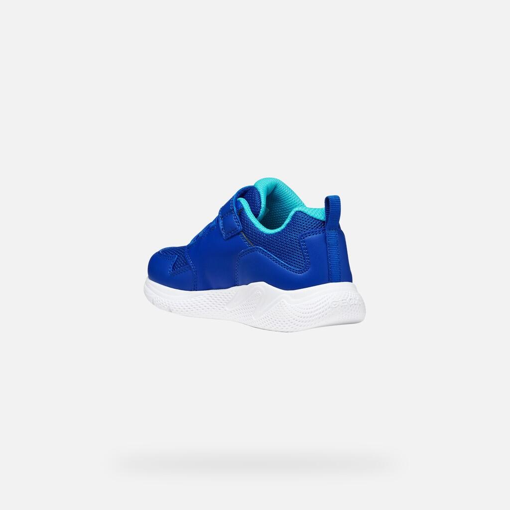 Baskets Garçon SPRINTYE BOY Bleu Roi/Bleu Clair 5/7