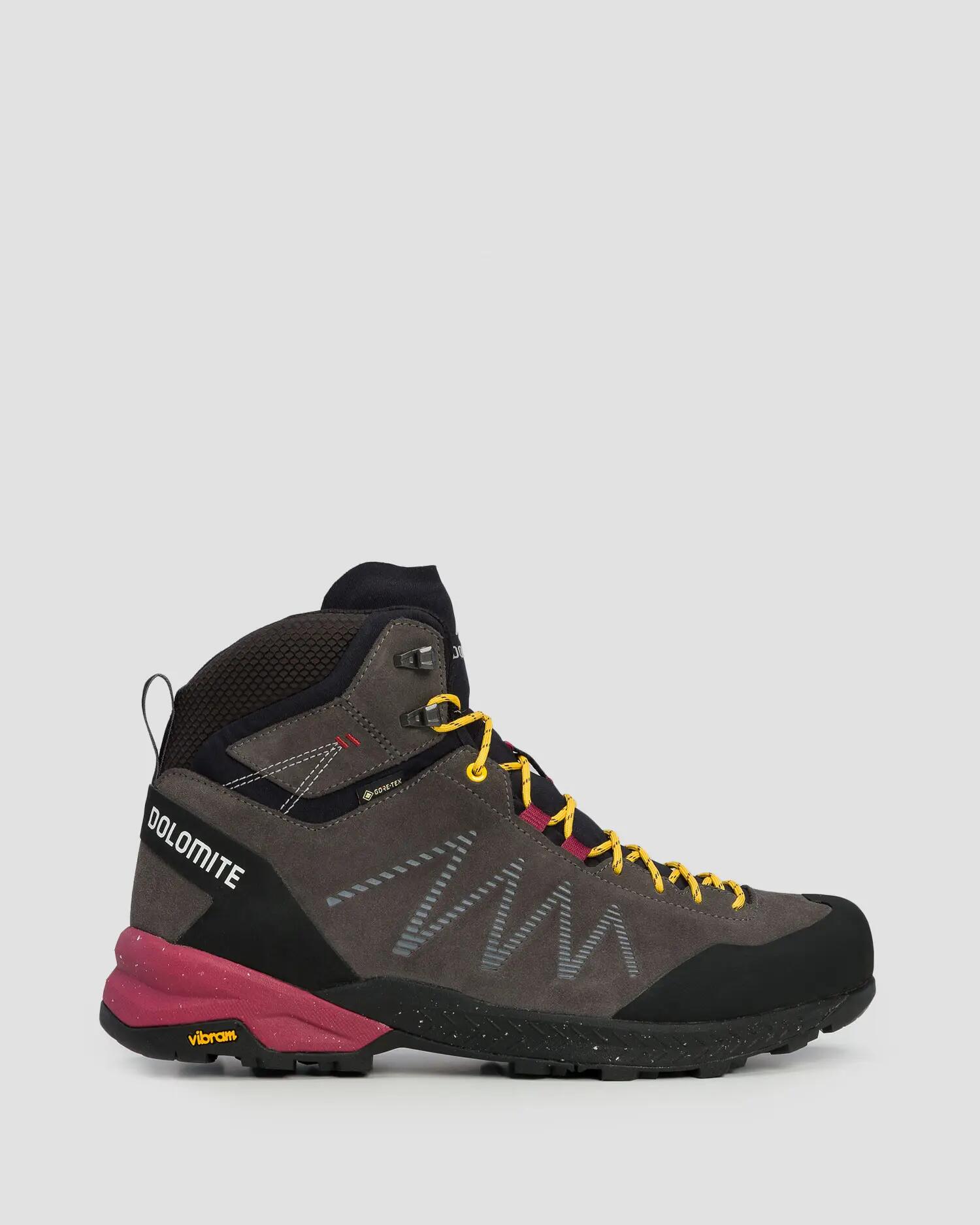 Buty męskie Dolomite CRODAROSSA LEATHER HIGH GTX IRON/GREY BLACK 2/7