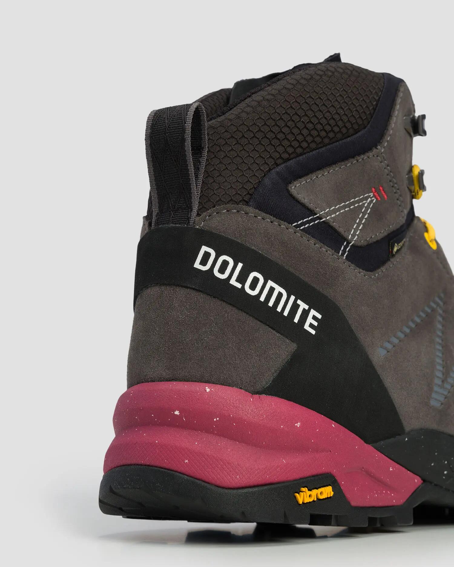 Buty męskie Dolomite CRODAROSSA LEATHER HIGH GTX IRON/GREY BLACK 7/7