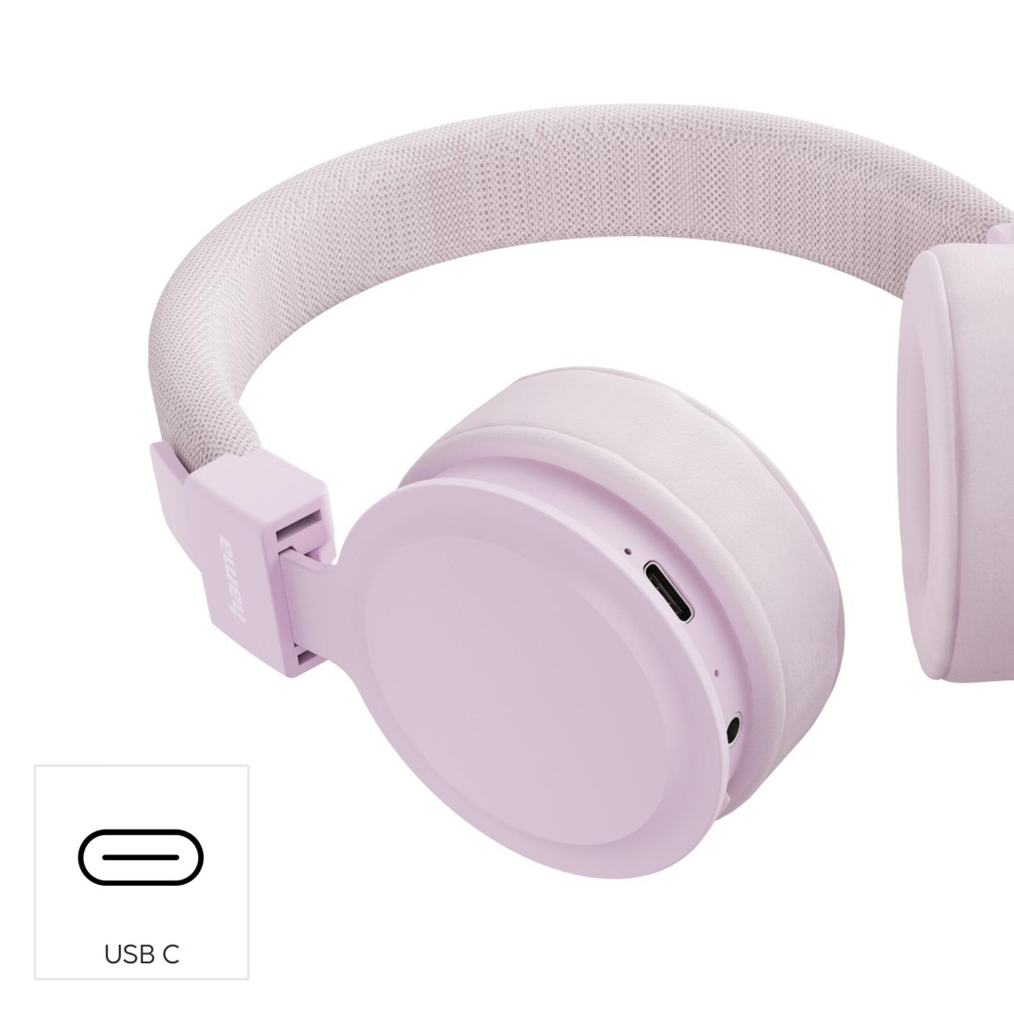 HAMA Bluetooth®-Kopfhörer Freedom Lit III, On-Ear, Rosa 5/5