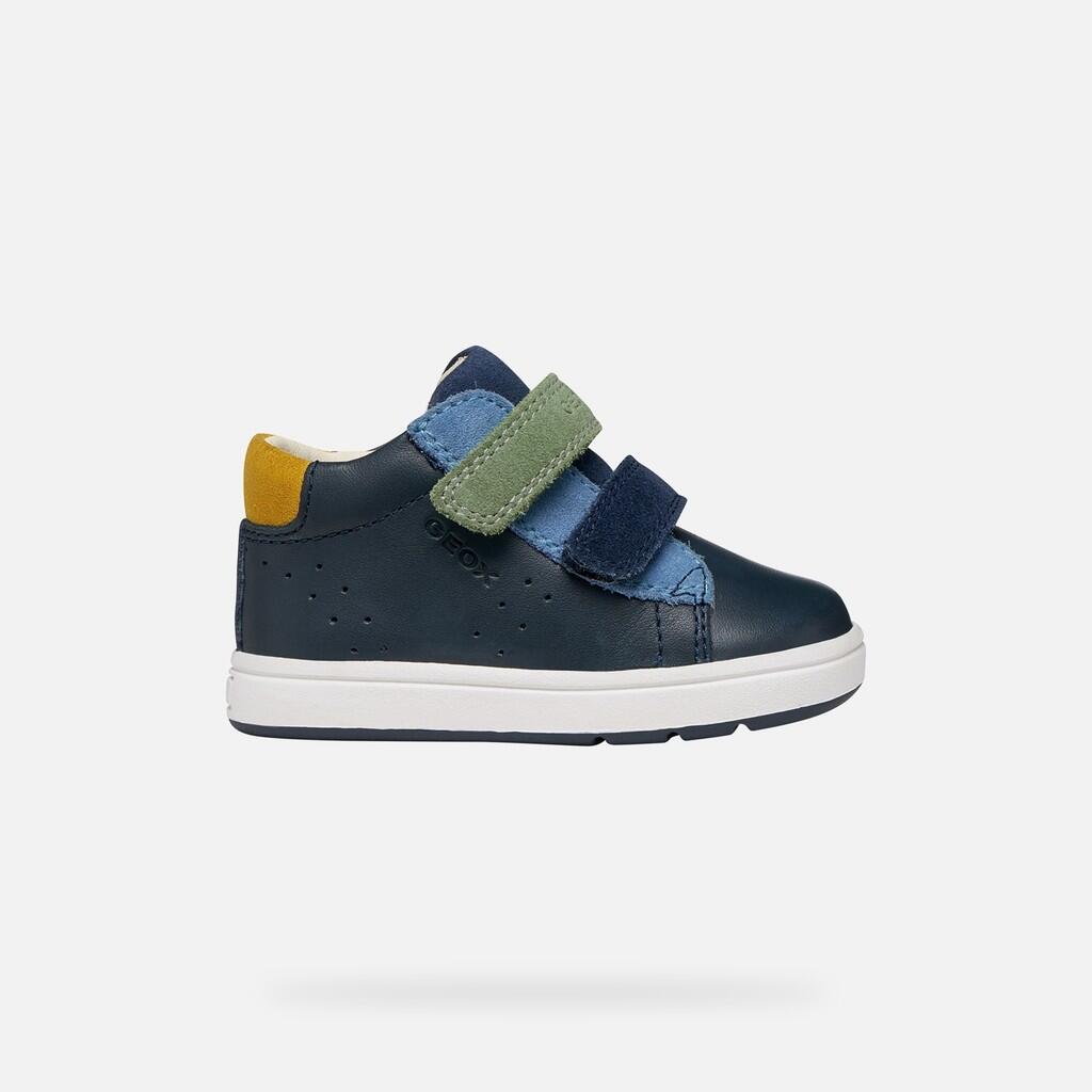 Premiers Pas Bébé Garçon B BIGLIA BOY Bleu Marine/Bleu Ciel Foncé 2/7