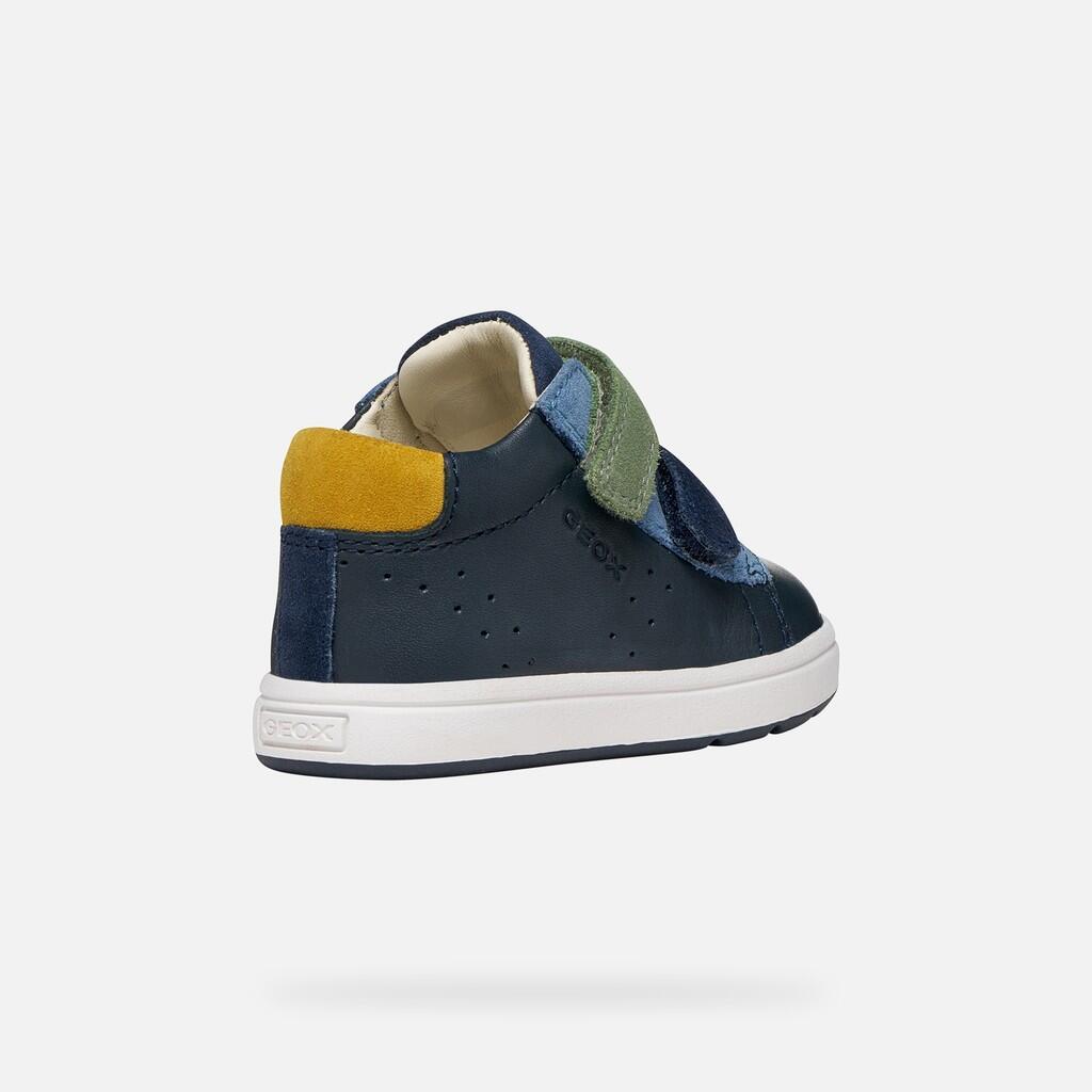 Premiers Pas Bébé Garçon B BIGLIA BOY Bleu Marine/Bleu Ciel Foncé 6/7