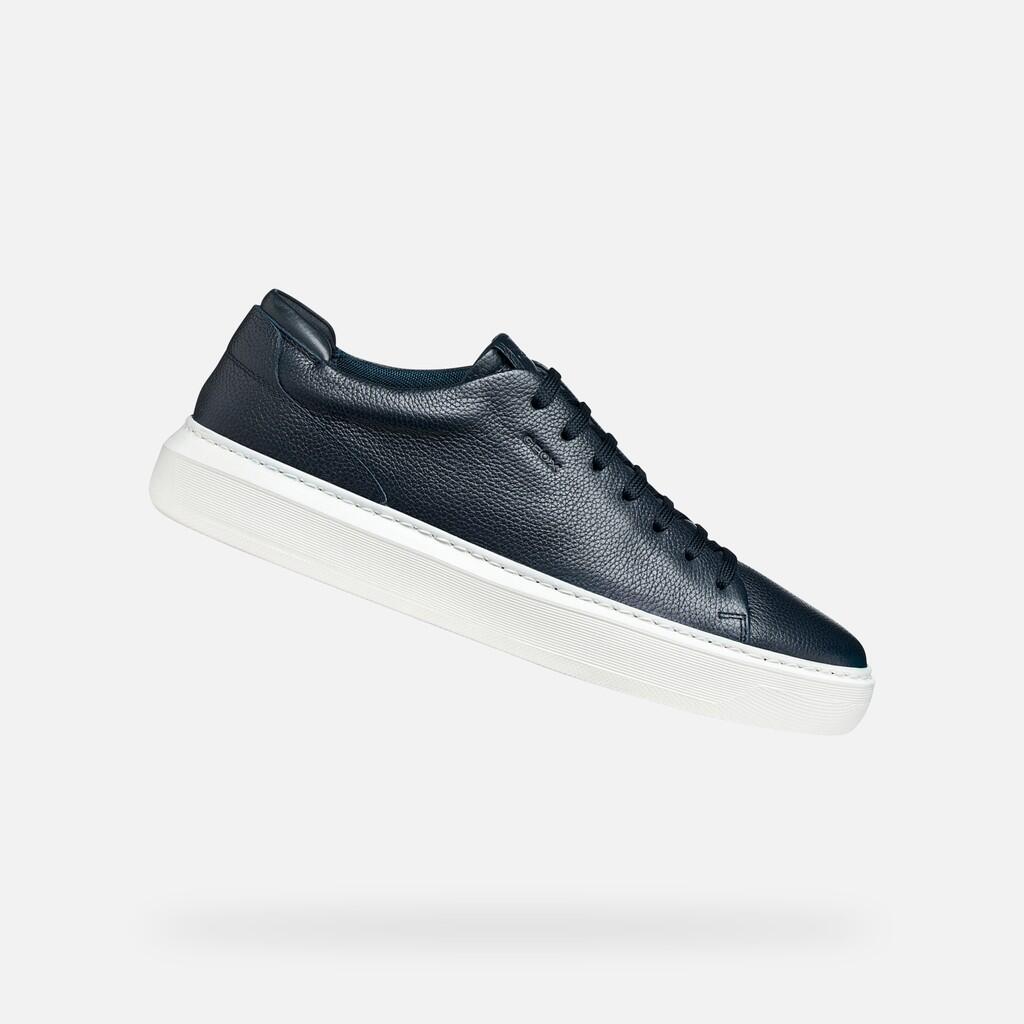 Geox - Baskets Homme Deiven Man Bleu Marine - Chaussures De Sport - Bleu - Decathlon