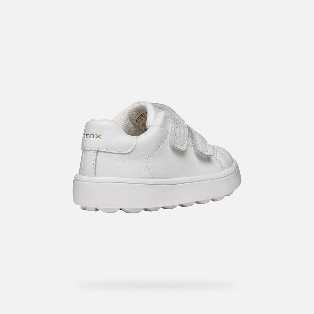 Baskets Bébé Garçon B MINICUB BOY Blanc 5/7