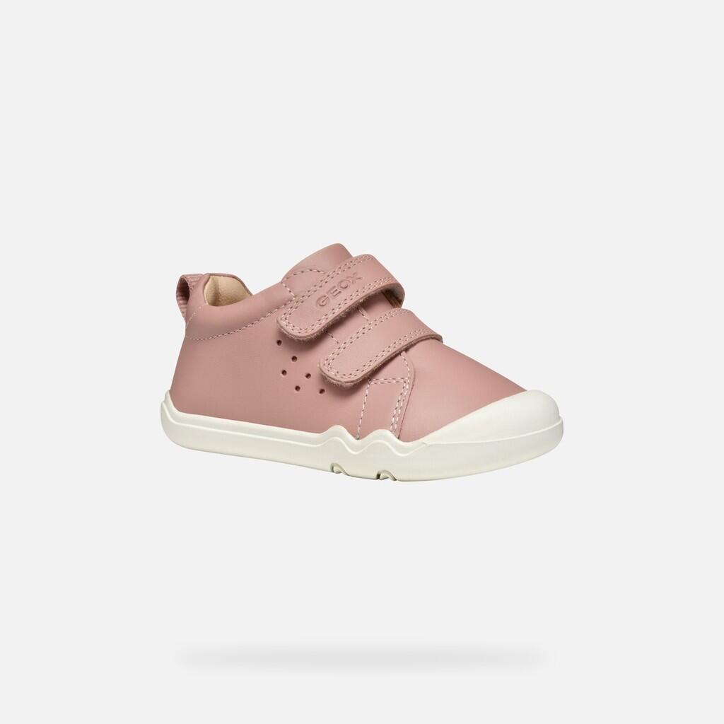 Baskets Bébé Fille B STEPPIEUP GIRL Rose 4/7